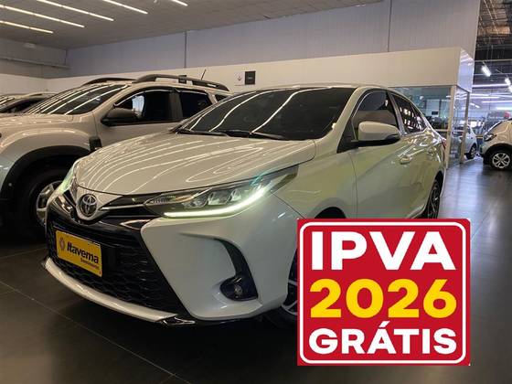 TOYOTA YARIS 1.5 16V FLEX SEDAN XLS CONNECT MULTIDRIVE